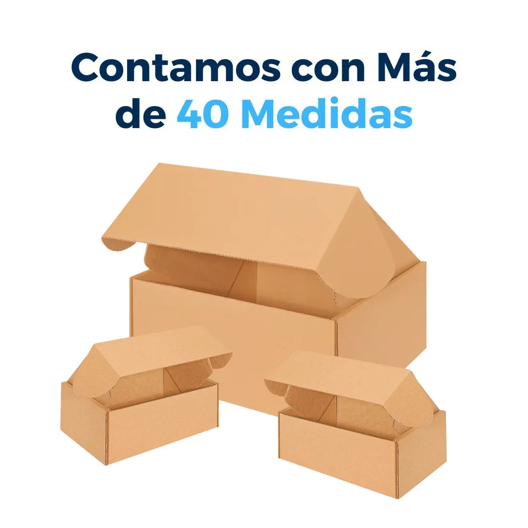 25 x 25 x 8 cm - Cajas con Pestañas