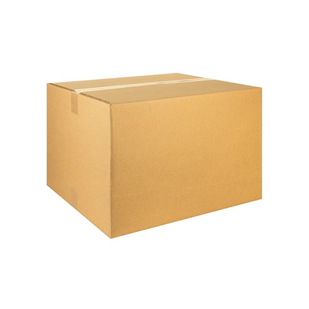 Cajas De Cartón Doble Onda Habana 60x40x20 Cm - Paquete De 5 Unidades | Resistente, Ligera Y Plegable Para Mudanzas Y Envíos - Hecho En Italia