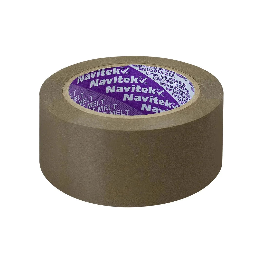 48 mm x 100 m - Cinta Adhesiva Hot Melt Canela (Navitek 500)