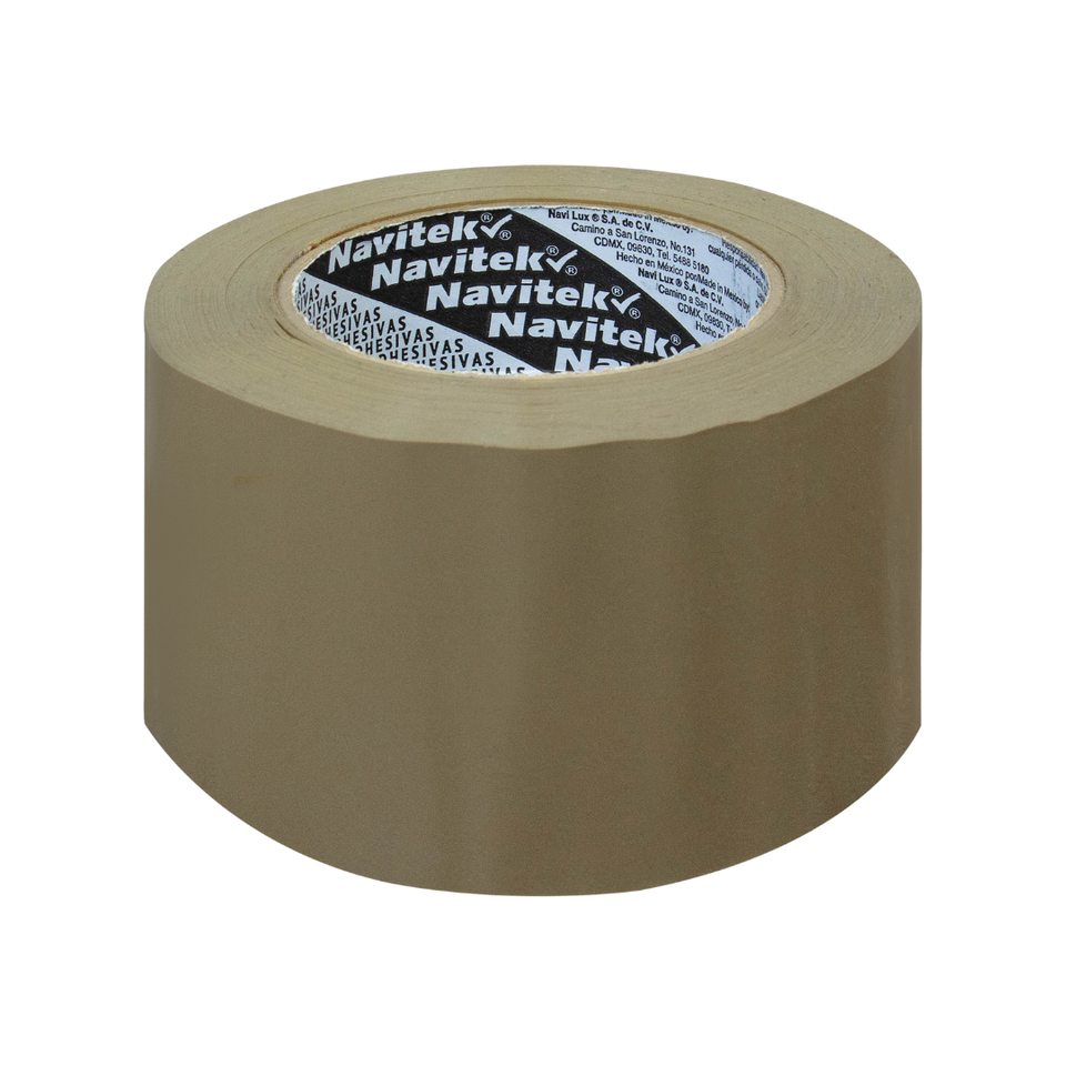 72 mm x 150 m - Cinta Adhesiva Acrílica Uso Ligero Canela (Navitek 100)