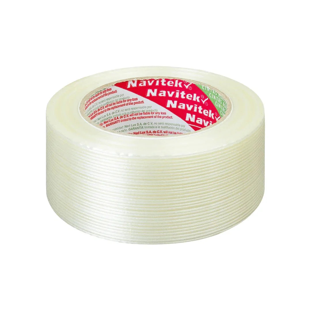 48 mm x 50 m - Cinta Adhesiva Flejadora Transparente (Navitek 199)