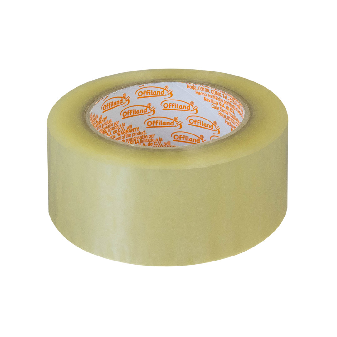 72 mm x 150 m - Cinta Adhesiva Acrílica Transparente (Navitek O-41)