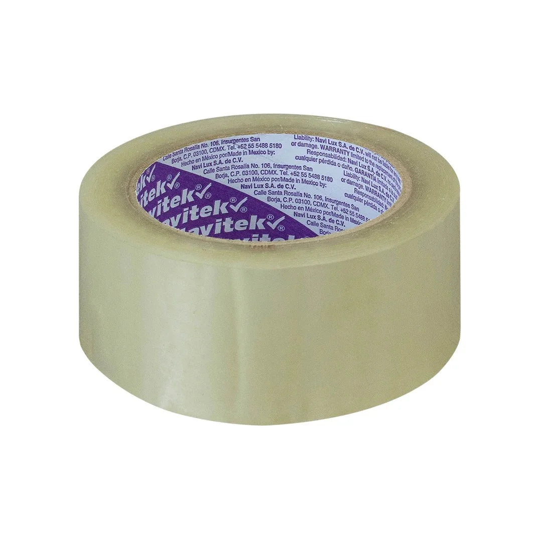 48 mm x 100 m - Cinta Adhesiva Hot Melt Transparente (Navitek 500)