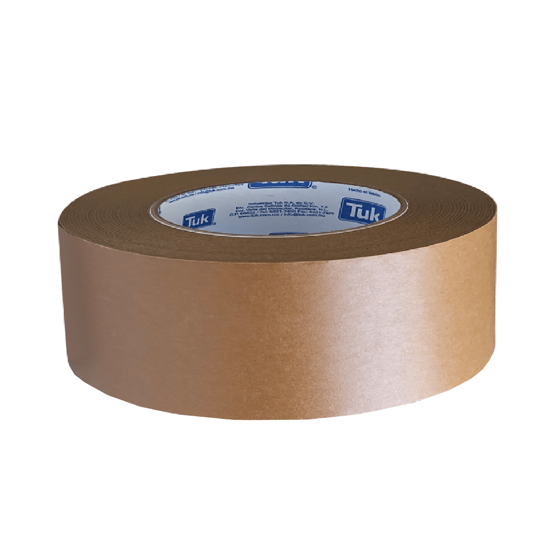 Cinta Adhesiva de Papel Flatback Tuk - 48 mm x 50 m