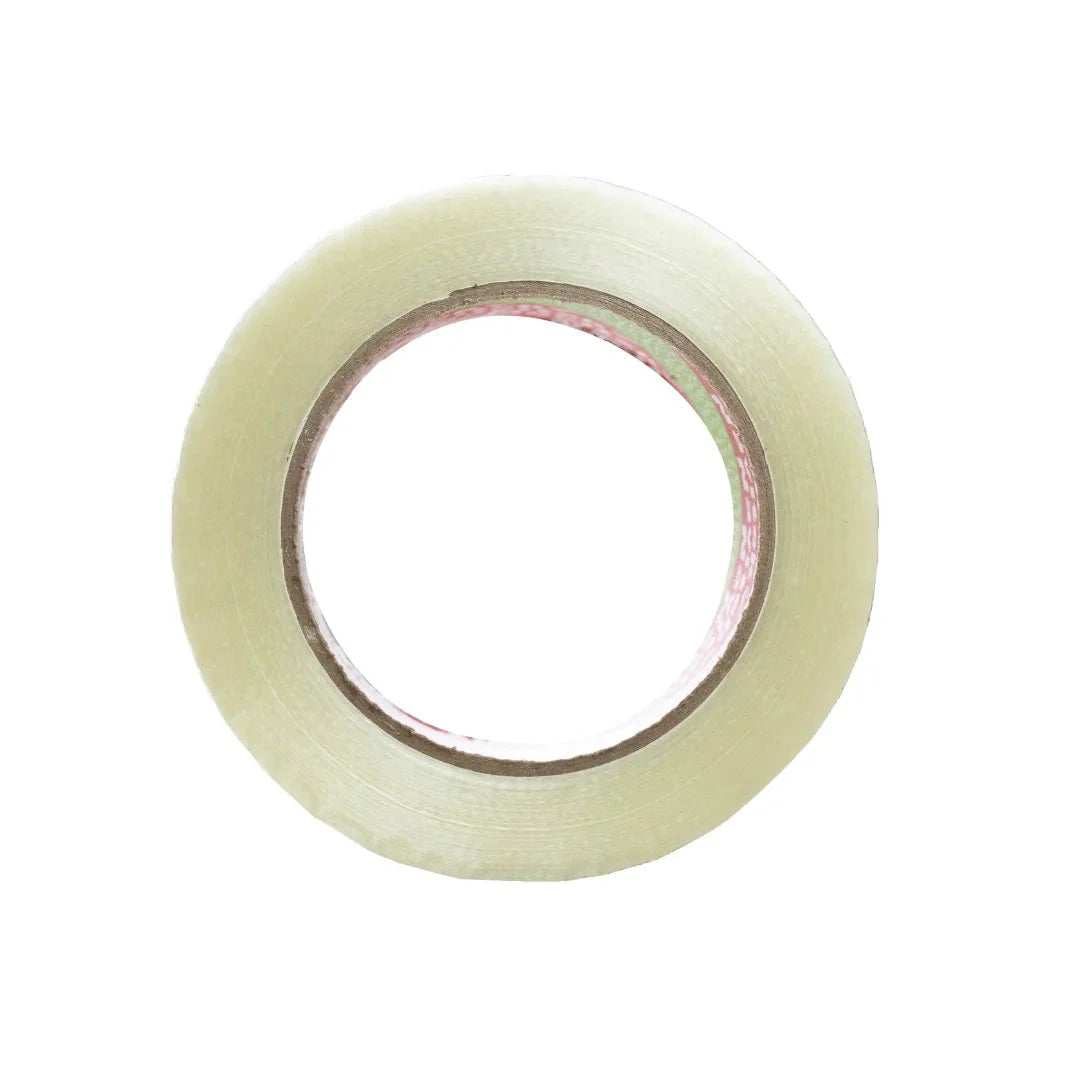 12 mm x 50 m - Cinta Adhesiva Flejadora Transparente (Navitek 199)