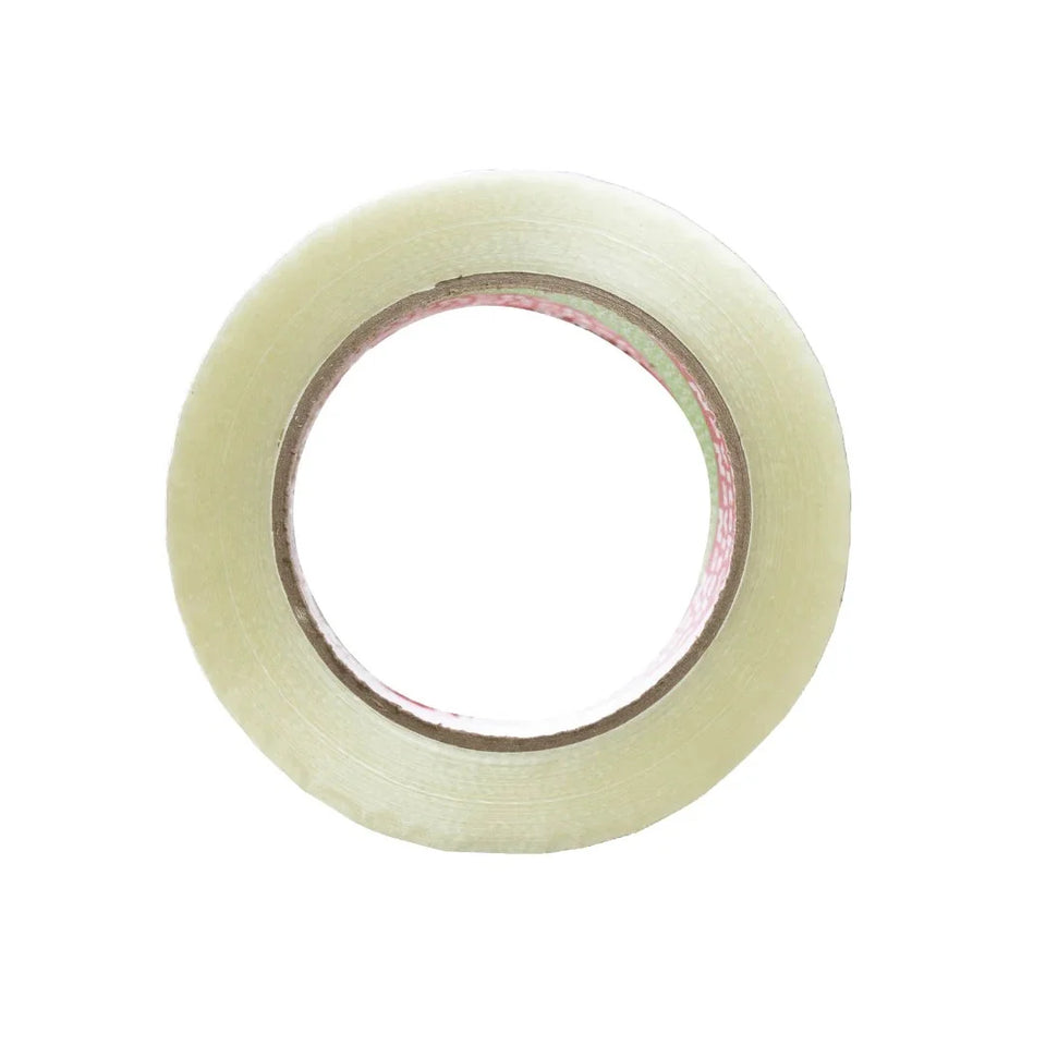 24 mm x 50 m - Cinta Adhesiva Flejadora Transparente (Navitek 199)