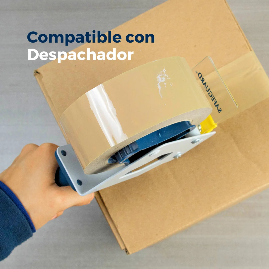 48 mm x 150 m - Cinta Adhesiva Acrílica Uso Pesado Canela (Navitek 200)