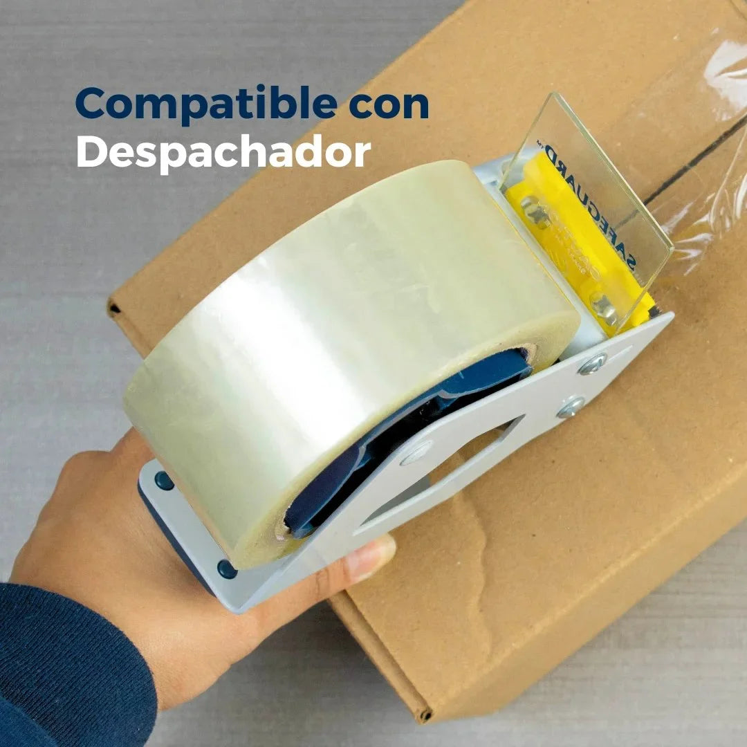 48 mm x 100 m - Cinta Adhesiva Hot Melt Transparente (Navitek 579)