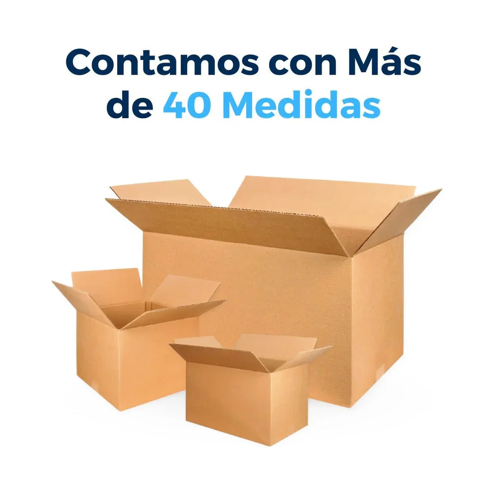 39.3 x 29.5 x 31.4 cm - Cajas de Cartón para Envíos | Paquete de 25 | Papel Kraft | Café | 32 ECT | Caja Regular (CRR)