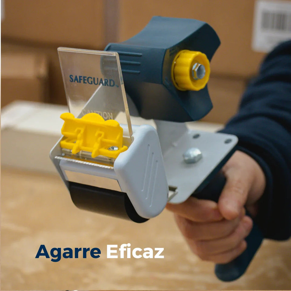 Despachador de Cinta Adhesiva 3" (EC-233) | Polipropileno | Azul y Blanco
