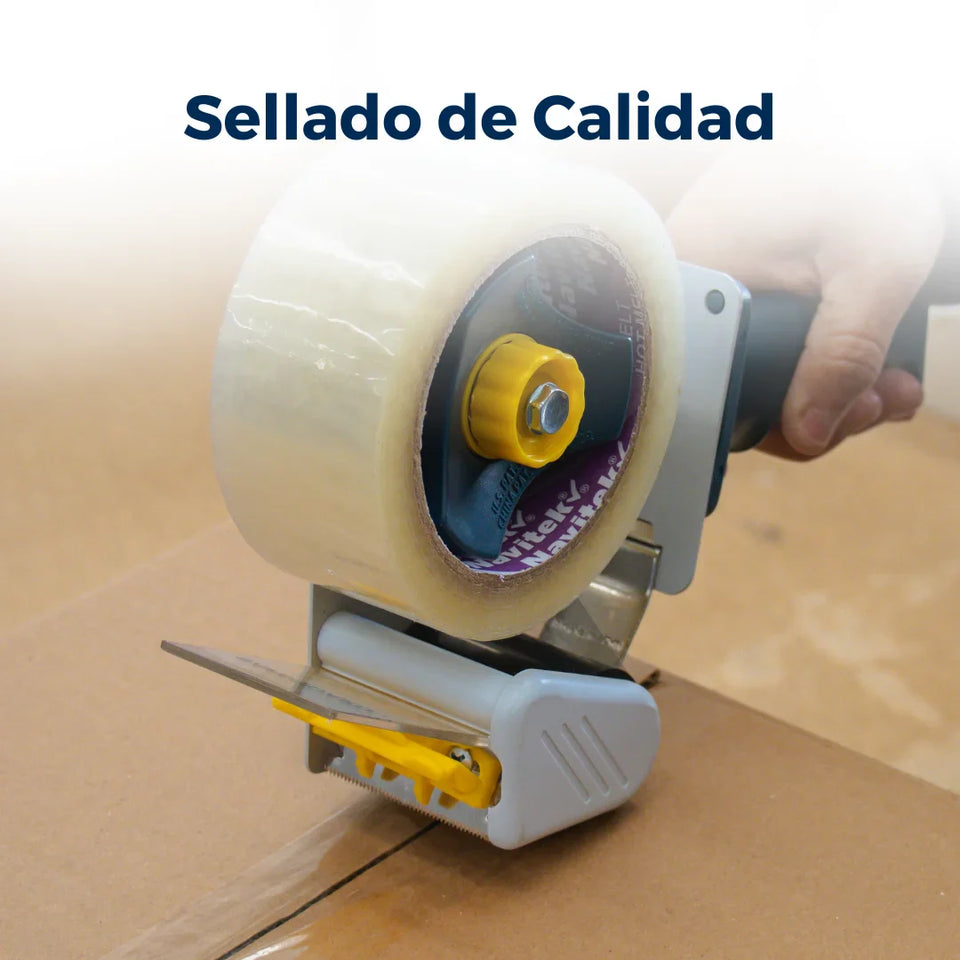 Despachador de Cinta Adhesiva 3" (EC-233) | Polipropileno | Azul y Blanco