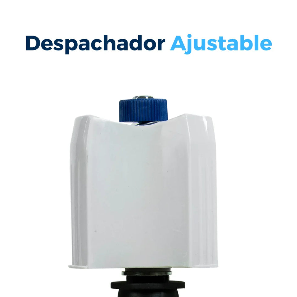Despachador de Emplaye Manual 3-5" (W600) | Polipropileno | Azul y Blanco