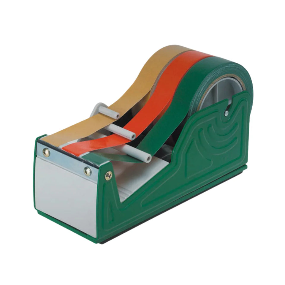 Despachador de Cinta de Mesa 3" (T9623) | Verde | Utiliza de 1 Hasta 3 Cintas Diferentes