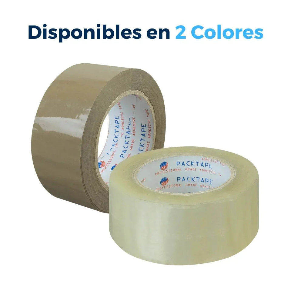 48 mm x 150 m - Cinta Acrílica Económica Canela (PackTape)