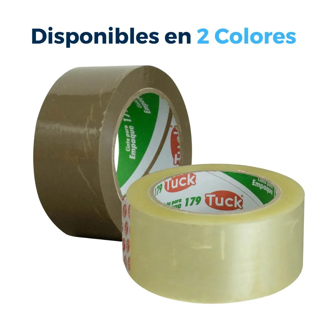 48 mm x 100 m - Cinta Extra Resistente Industrial Transparente (Tuk 179)