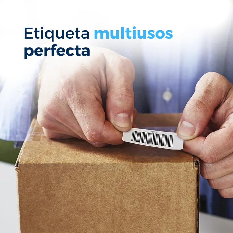Etiquetas 2-Up de Dirección Blancas 1 1/8 x 3 1/2" Dymo LW (30253) | Papel Térmico