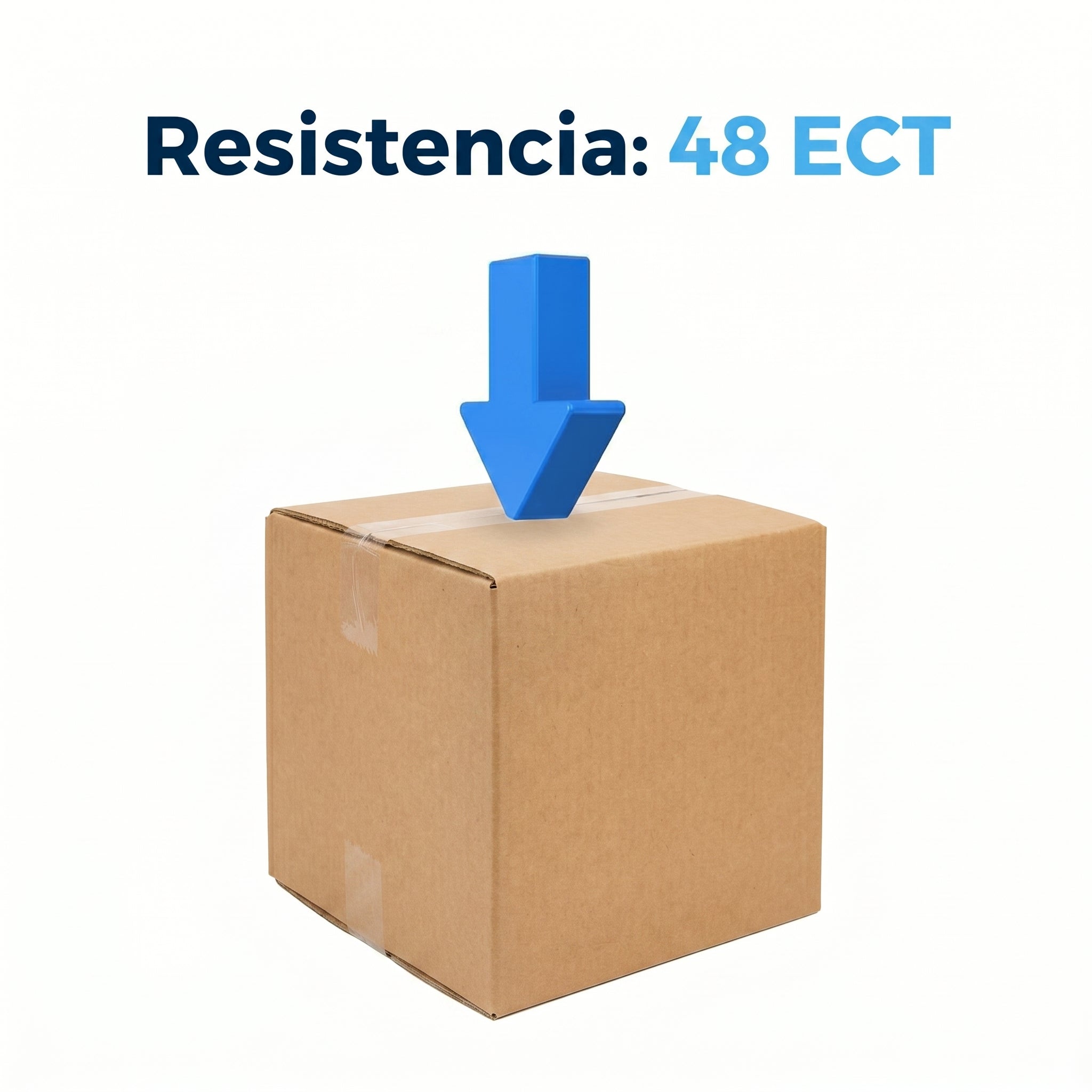61 x 61 x 61 cm - Cajas de Cartón de Doble Corrugado