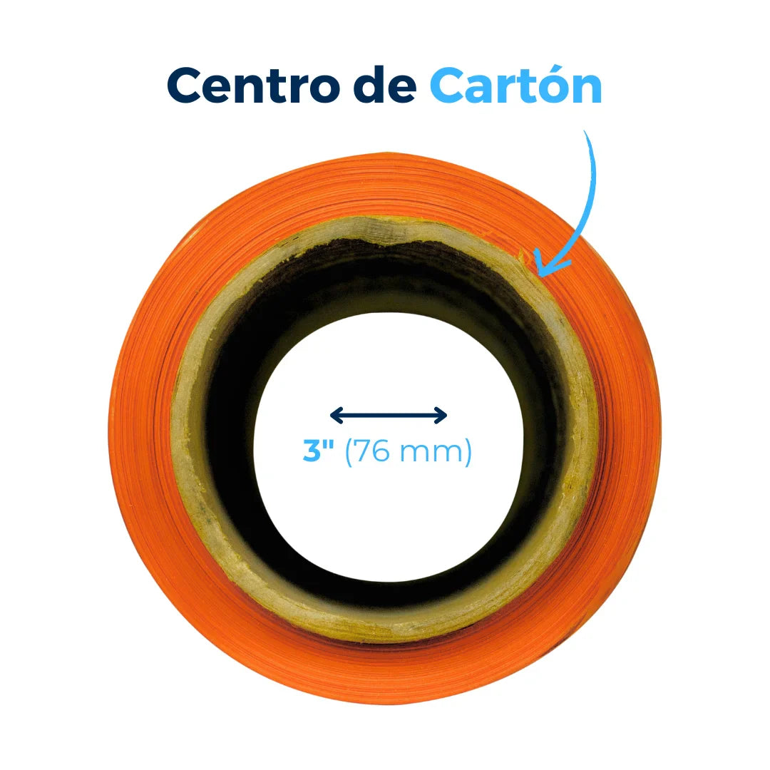 Emplaye Naranja Manual 18" / Cal. 60 / 800 Pies