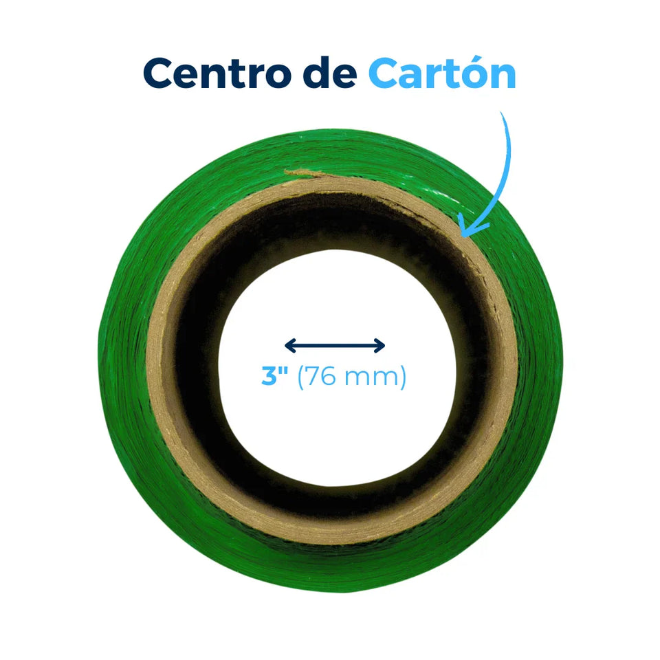 Emplaye Verde Manual 18" / Cal. 60 / 800 Pies | Para Cargas Hasta de 725 Kgs
