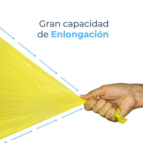 Emplaye Amarillo Manual 18" / Cal. 60 / 800 Pies | Para Cargas Hasta de 725 Kgs