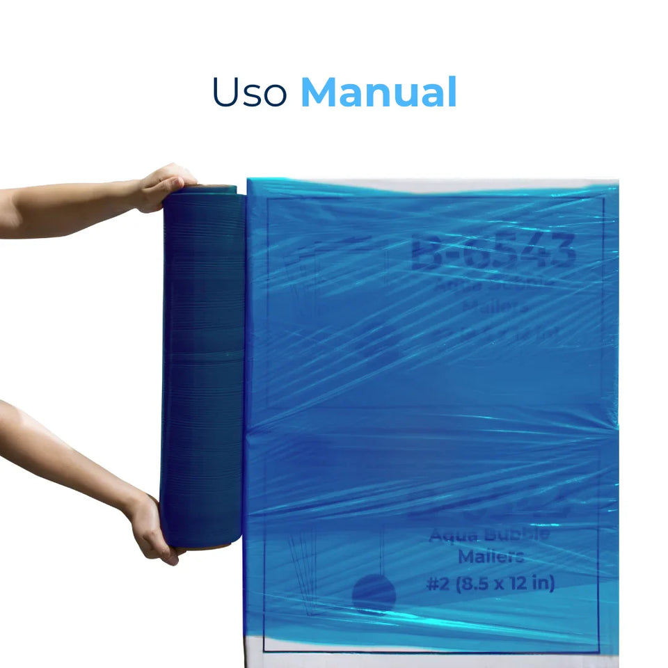 Emplaye Azul Manual 18" / Cal. 60 / 800 Pies | Para Cargas Hasta de 725 Kgs