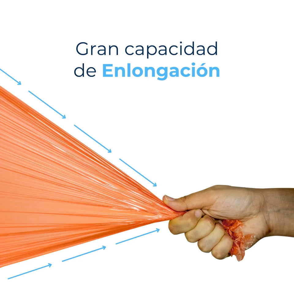 Emplaye Naranja Manual 18" / Cal. 60 / 800 Pies | Para Cargas Hasta de 725 Kgs