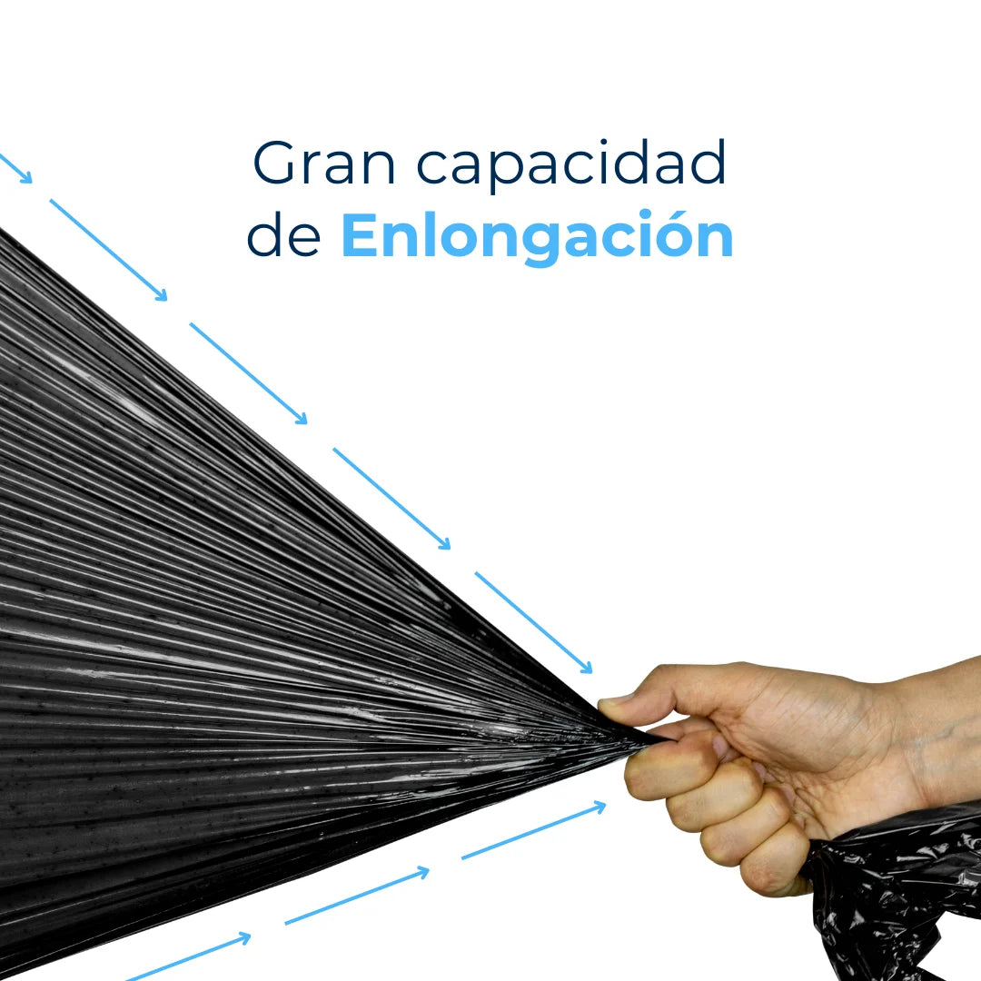 Emplaye Negro Manual 18" / Cal. 60 / 800 Pies | Para Cargas Hasta de 725 Kgs