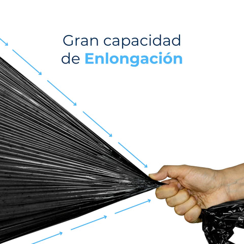 Emplaye Negro Manual 18" / Cal. 60 / 800 Pies | Para Cargas Hasta de 725 Kgs