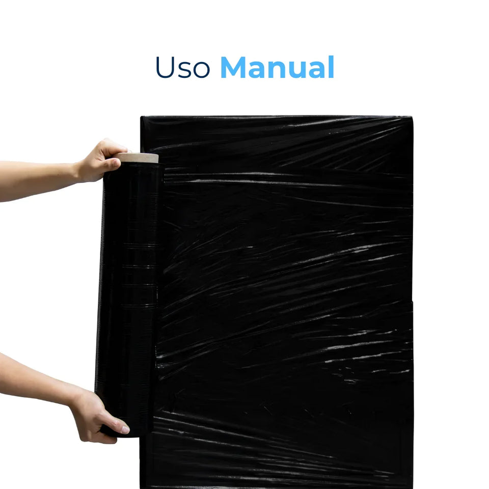 Emplaye Negro Manual 18" / Cal. 60 / 800 Pies | Para Cargas Hasta de 725 Kgs