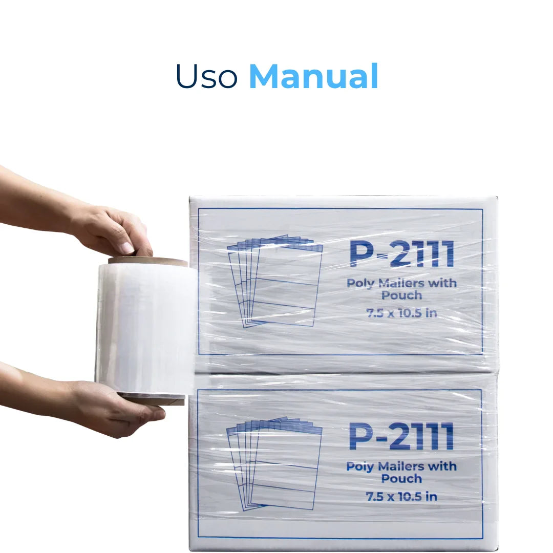 Emplaye de uso manual. Para Paquetes.
