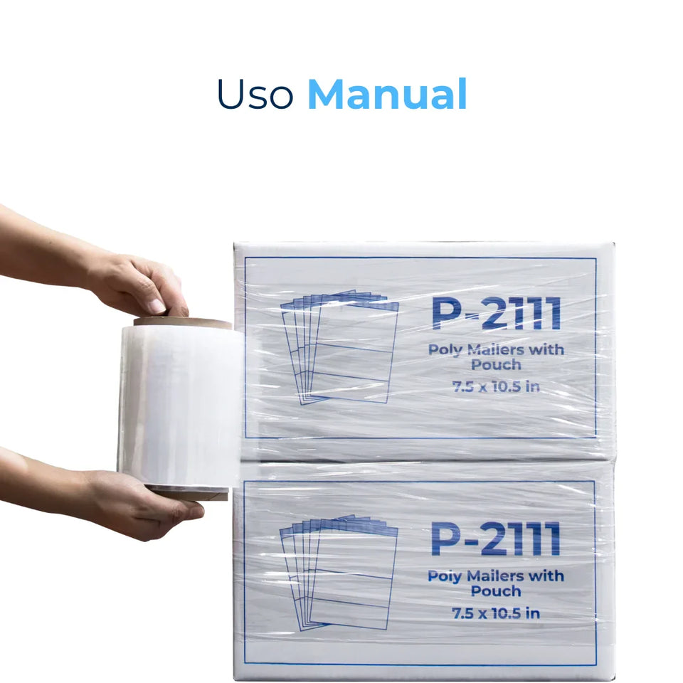 Emplaye Transparente Manual 5" / Cal. 50 / 800 Pies | Para Cargas Hasta de 725 Kgs