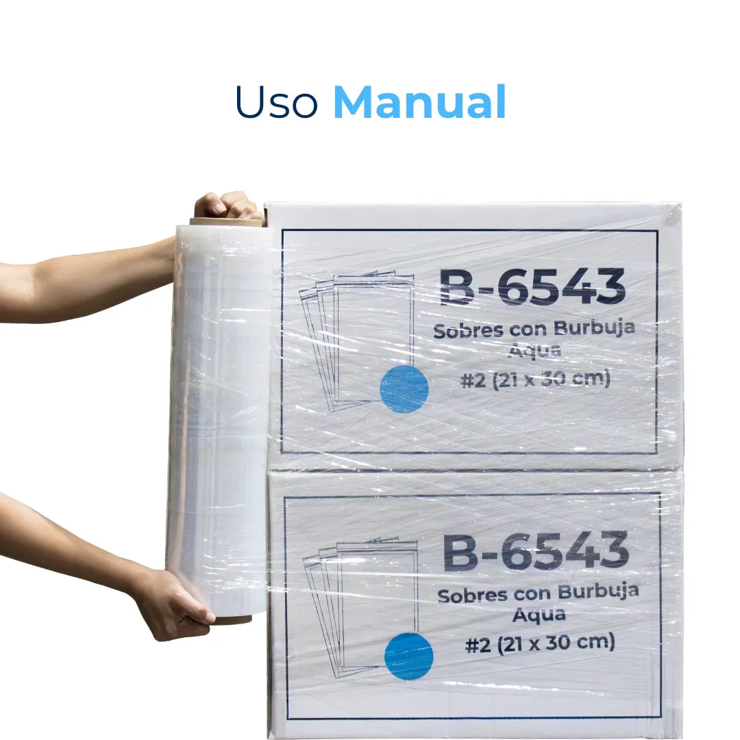 Emplaye de uso manual. Para Paquetes.
