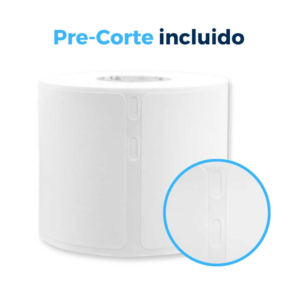 Etiquetas para Código de Barras 1 x 2 1/8" Dymo LW (30336) | Papel Térmico | Blanca