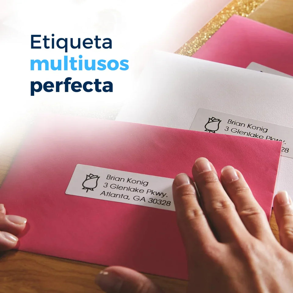 Etiquetas de Dirección Blancas 3/4 x 2" Dymo LW (30330) | Papel Térmico