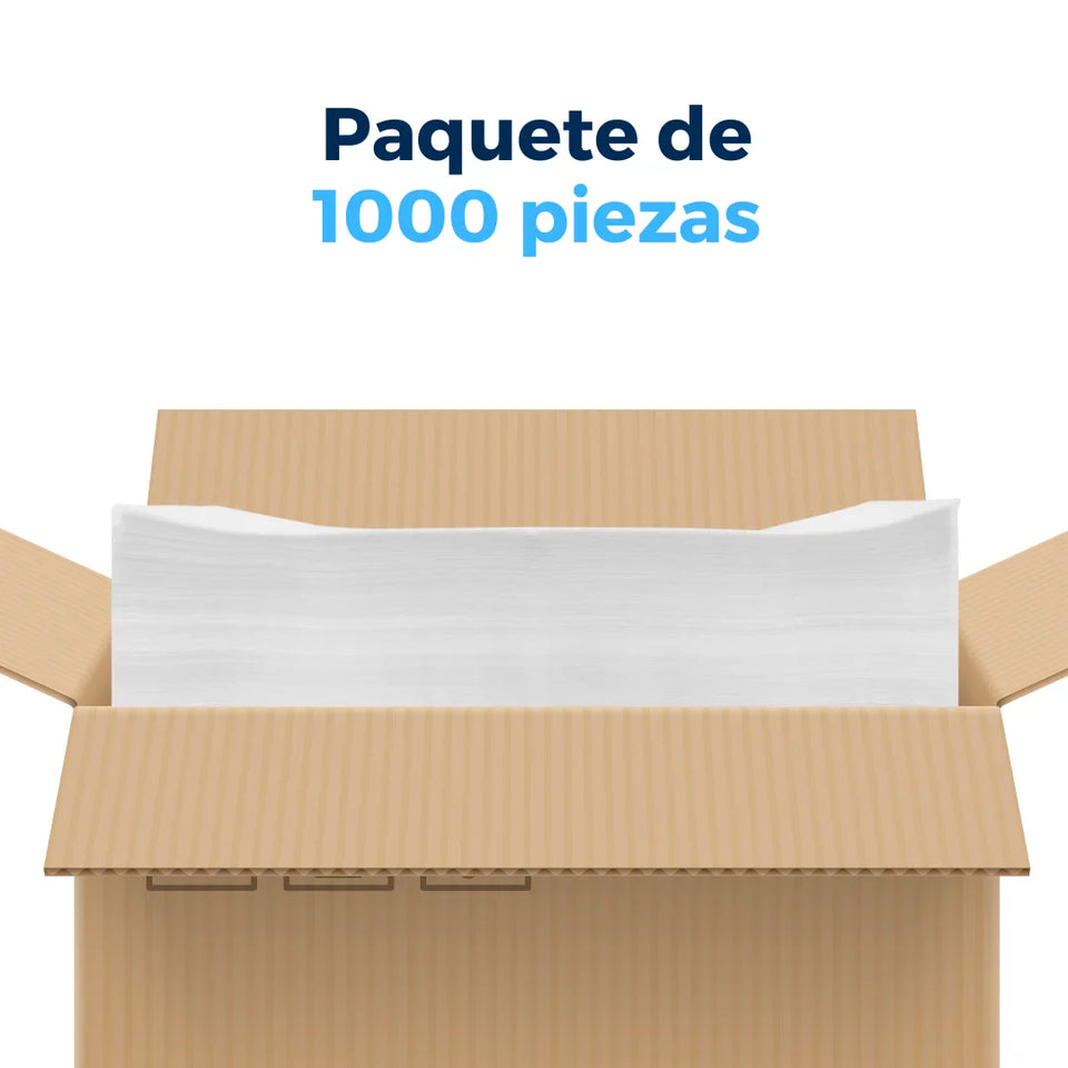 Etiquetas Térmicas Directas - 4 x 6" Fanfold | Papel Térmico | Blanca | Abanico (fan Fold)
