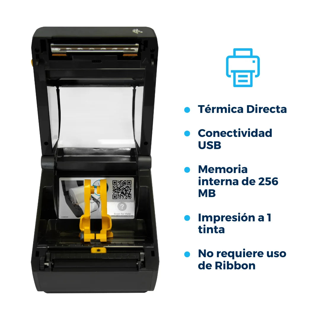 Impresora Zebra ZD421 - Térmica Directa