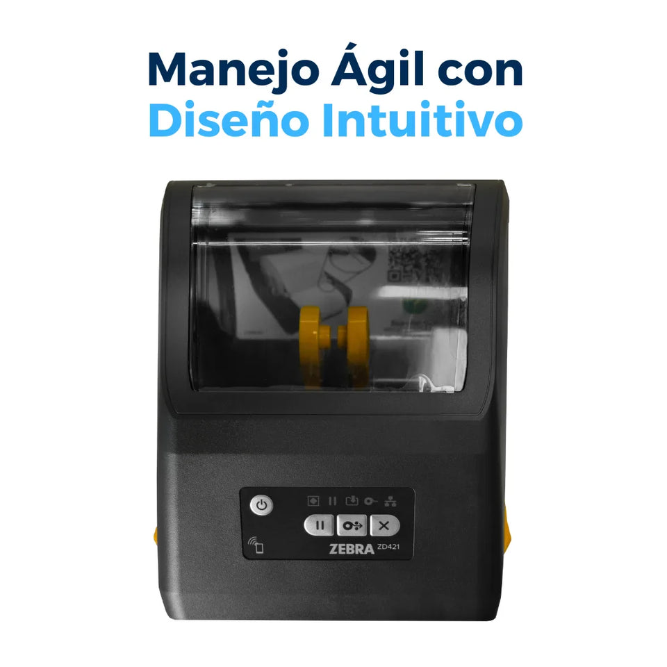 Impresora Zebra ZD421 - Térmica Directa | Negro