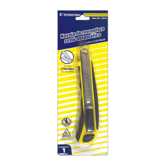 Cúter con Repuestos (NC1201B)