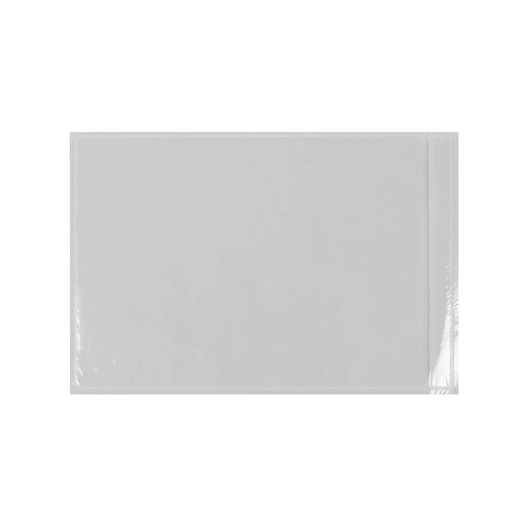 25 x 17 cm Sobres Packing List Cierre Lateral | Paquete de 100 | Polietileno CPP/CPE y Papel | Transparente