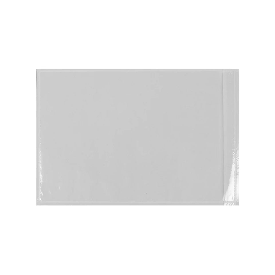 25 x 17 cm Sobres Packing List Cierre Lateral | Paquete de 100 | Polietileno CPP/CPE y Papel | Transparente
