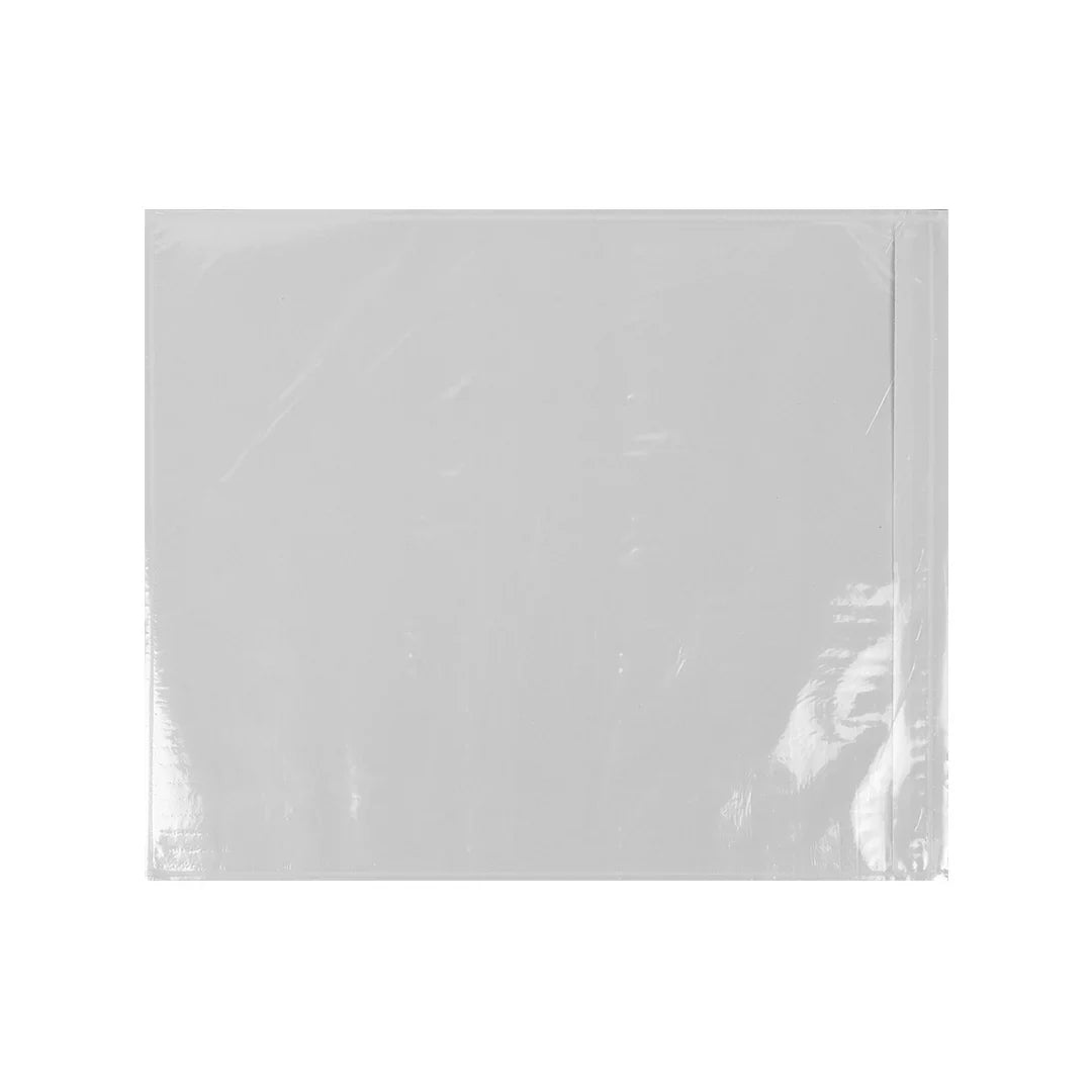 30 x 25 cm Sobres Packing List Cierre Lateral | Paquete de 100 | Polietileno CPP/CPE y Papel | Transparente