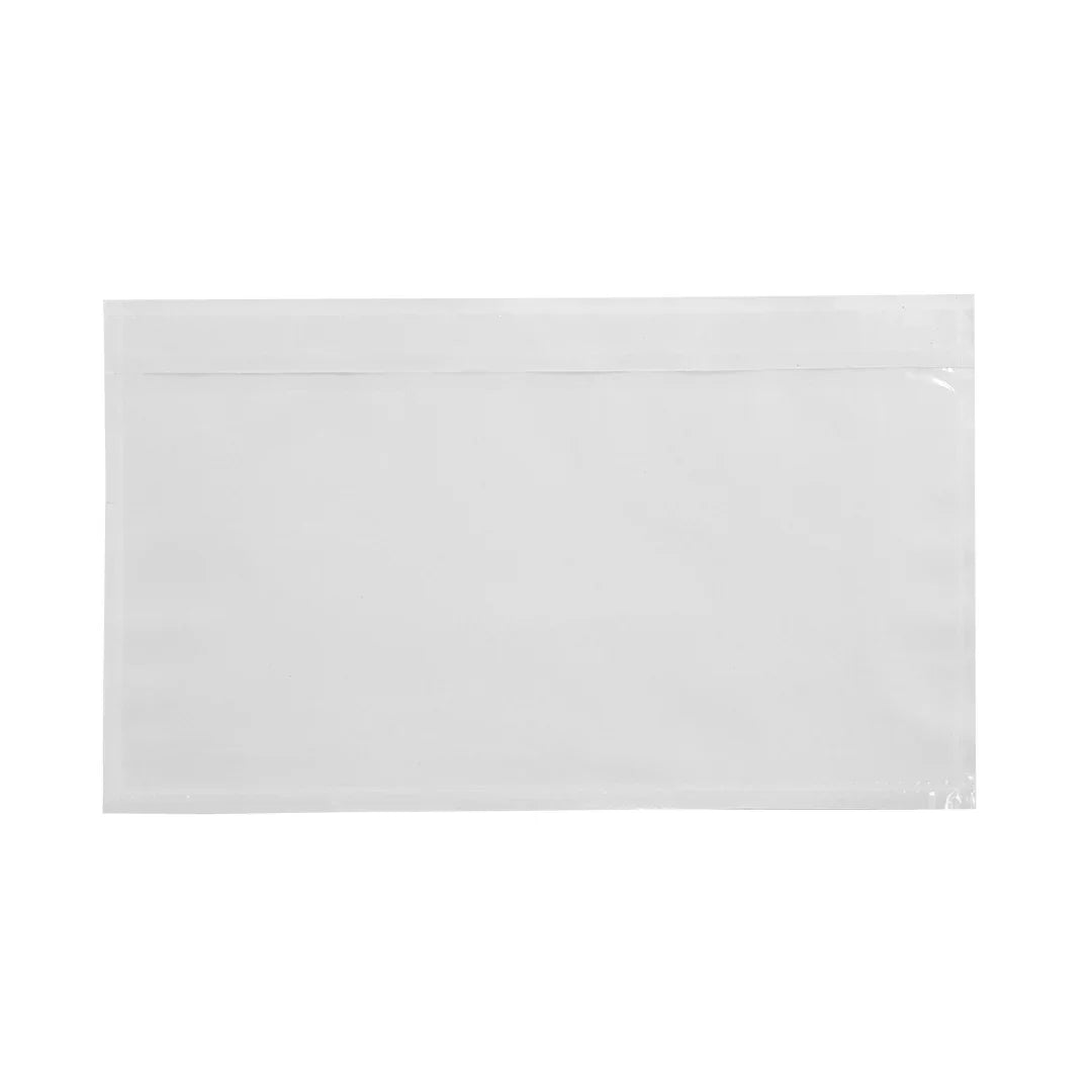 25 x 14 cm Sobres Packing List Cierre Superior | Paquete de 100 | Polietileno CPP/CPE y Papel | Transparente