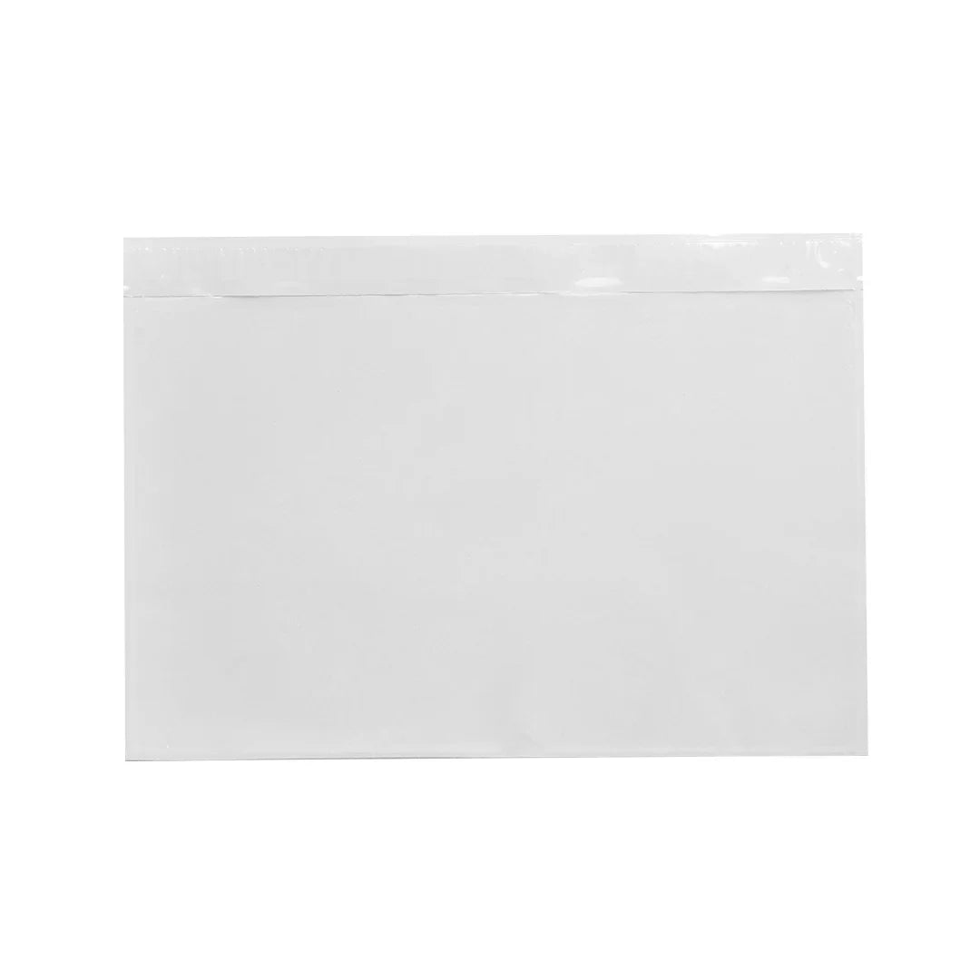 25 x 17 cm Sobres Packing List Cierre Superior | Paquete de 100 | Polietileno CPP/CPE y Papel | Transparente