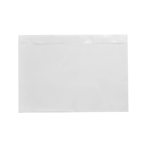 25 x 17 cm Sobres Packing List Cierre Superior | Paquete de 100 | Polietileno CPP/CPE y Papel | Transparente