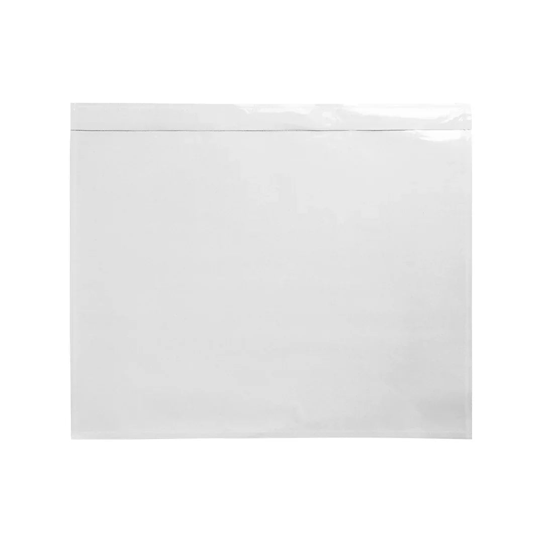 30 x 25 cm Sobres Packing List Cierre Superior | Paquete de 100 | Polietileno CPP/CPE y Papel | Transparente