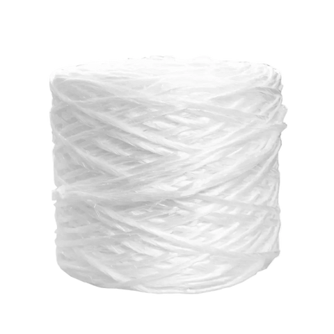 Rafia Blanca 4 kg Calibre 3 | Polipropileno | Blanco