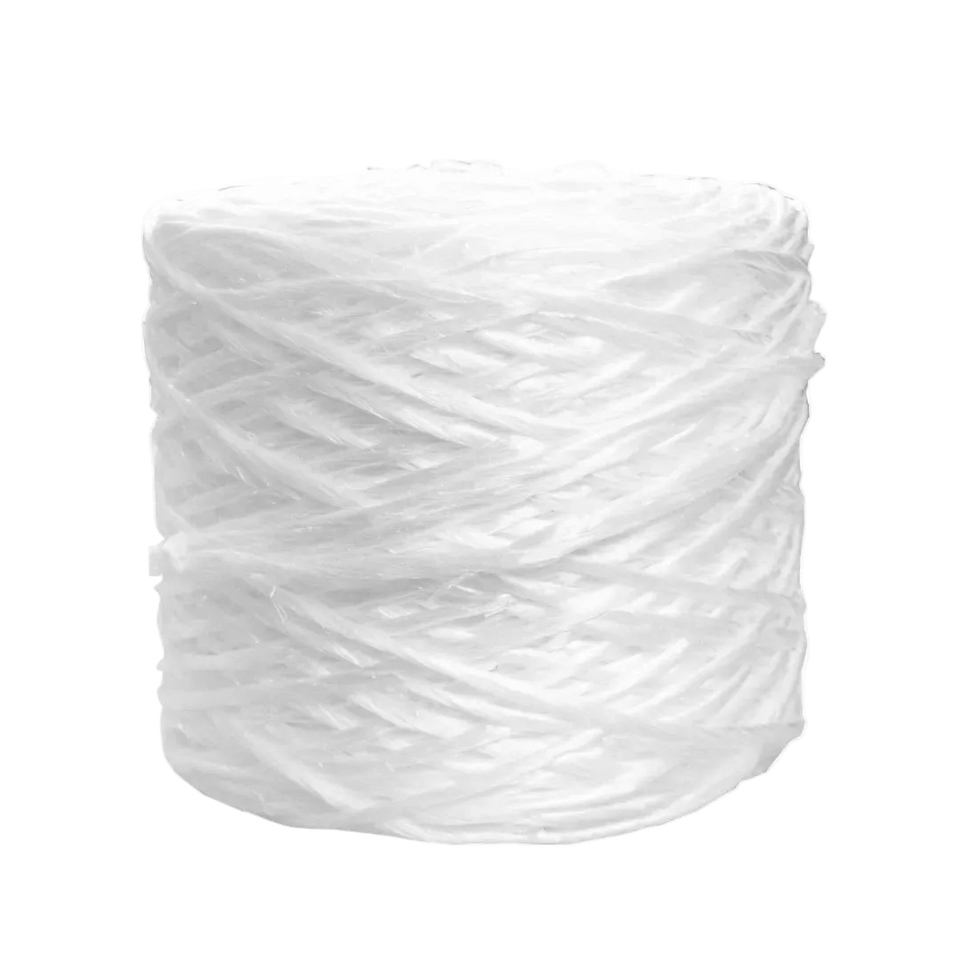 Rafia Blanca 4 kg Calibre 3 | Polipropileno | Blanco