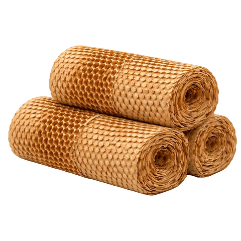 Rollo de Papel Honeycomb - 50 cm x 250 m | Café