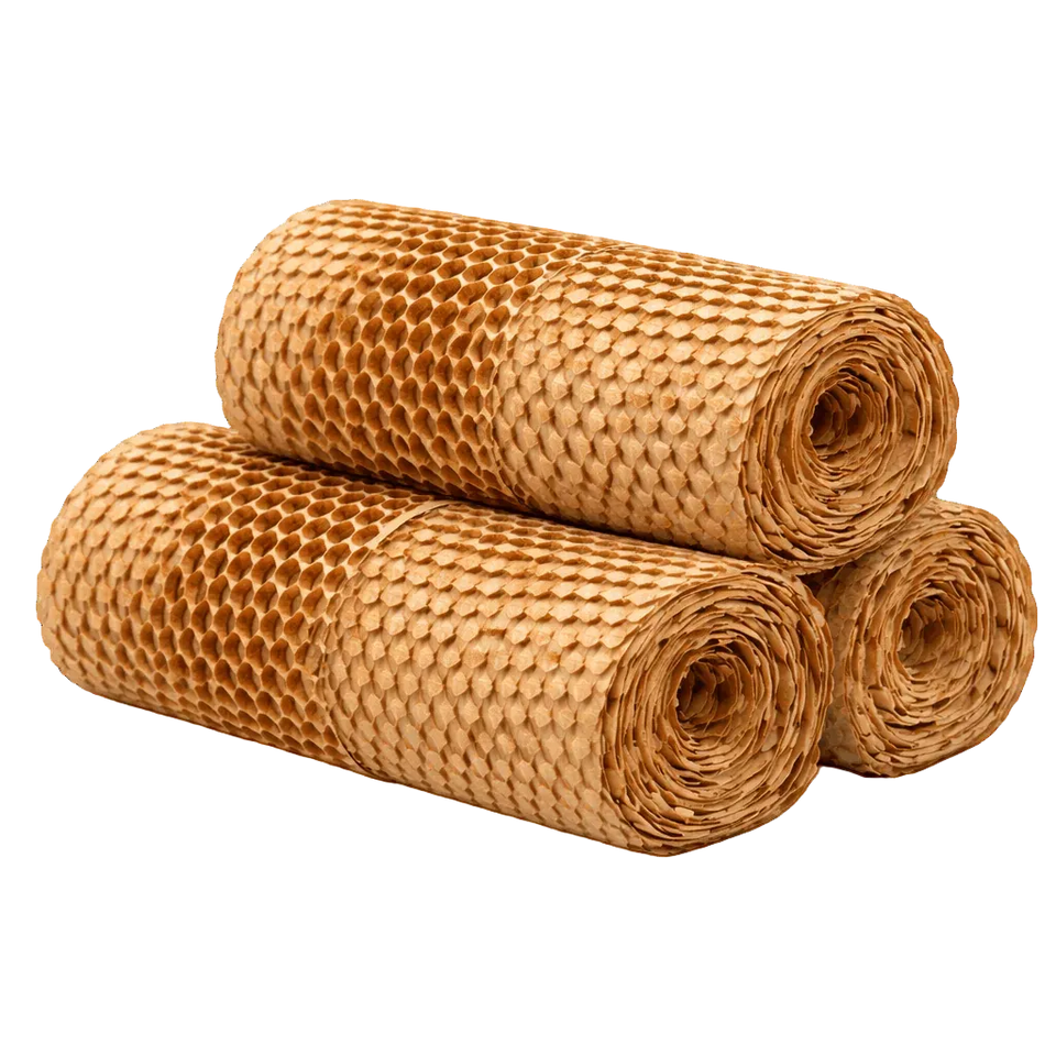 Rollo de Papel Honeycomb - 50 cm x 250 m | Café