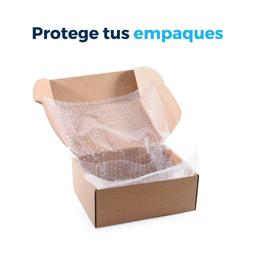 Rollo de Burbuja Chica (4.76 mm) Pre-Cortado a 1 Metro